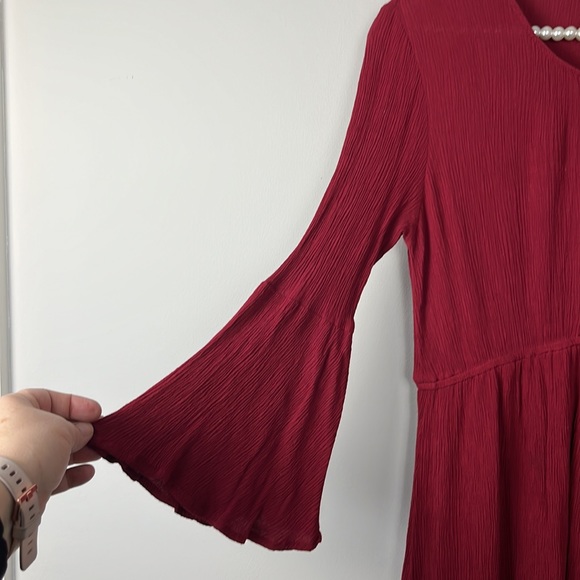 Ya LOS ANGELES red dress SIZE L Christmas red - Picture 2 of 5